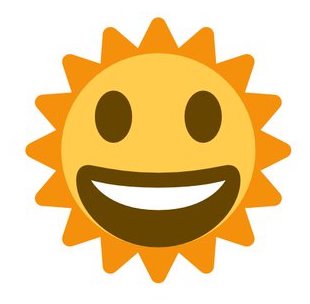 Sun Grinning